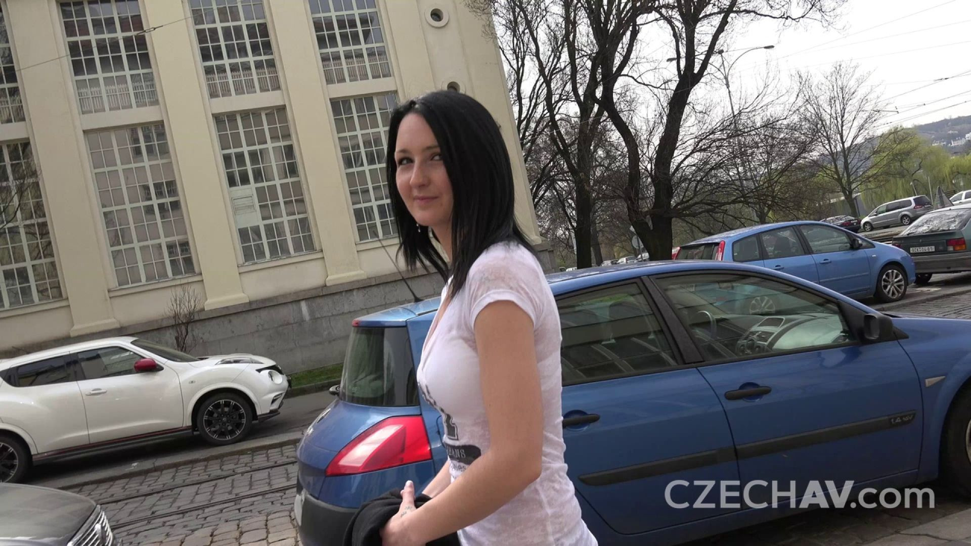 CzechAV 96: The cutest waitress in Prague